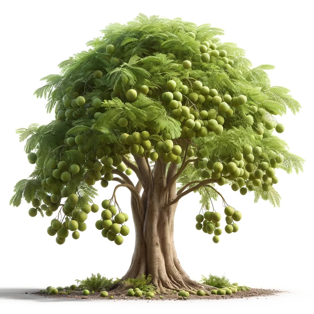 Amalaki strom (Phyllanthus emblica)